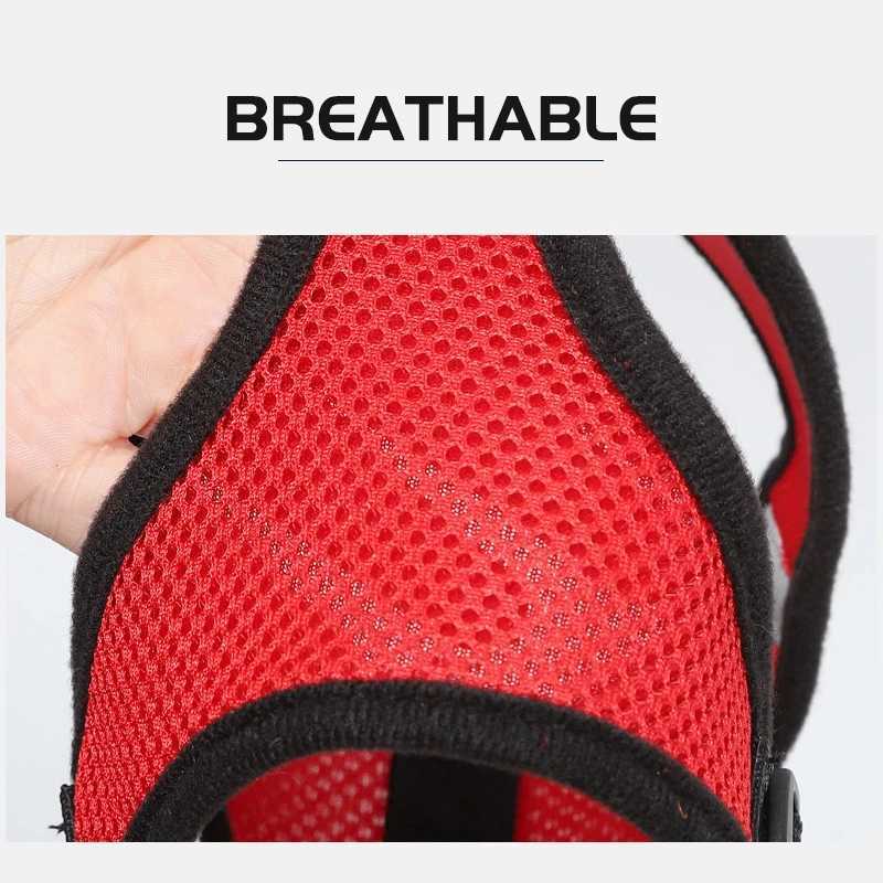 Breathable Cat Harness Leash Set Adjustable Puppy Cats Harness Vest French Bulldog Chihuahua Pug Outdoor Walking Lead Small DogsXJ250218