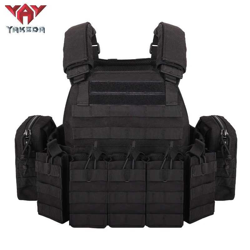 Multi-functional wear-resistant tactical vest outdoor training clothes outdoor equipment protective waistcoatXJ250219