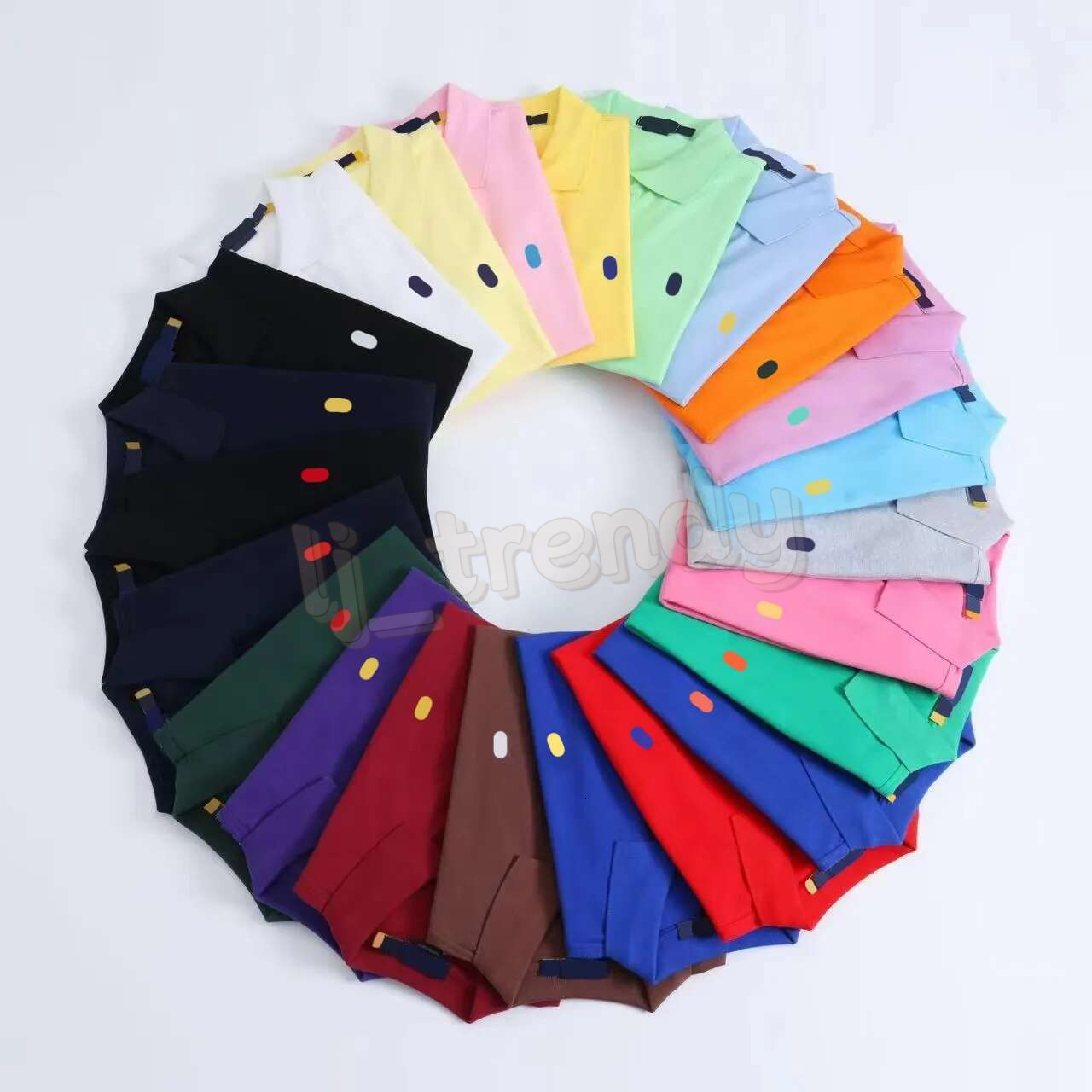 Designer Mens Polo Shirt Summer Polos tshirts Classic Pony Label Tees embroidery horse logo Top Business Casual Cotton Embroidery Lapel Men Short Sleeve Polo