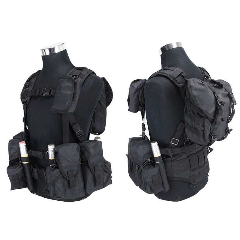 Russian Special Forces Smersh Tactical Vest Outdoor Breathable Adjustable Lightweight Vest Hunting Activity EquipmentXJ250219