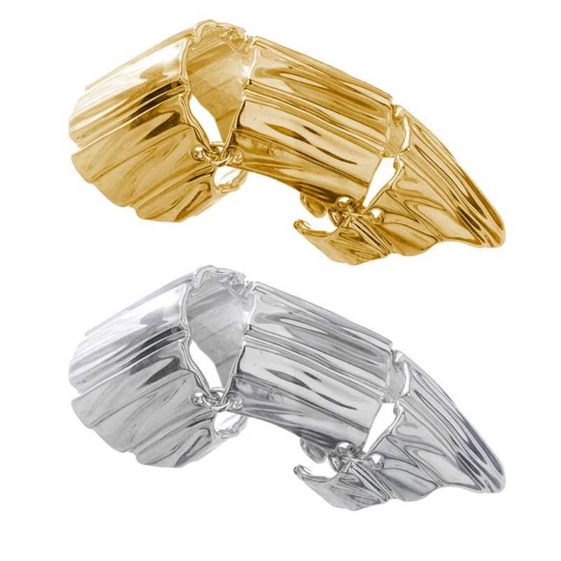 Wide Fold Open Finger Rings Girls Travel Accessories Christmas Anniversary GiftXJ250219