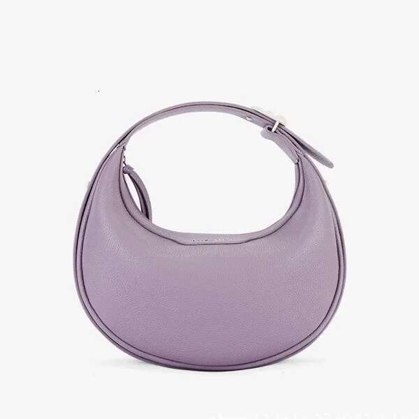 Amazing Song Half-Moon Medium Size Spring Summer New Cow Leather Single Shoulder Underarm Crossbody Moon Horse Tooth Bag