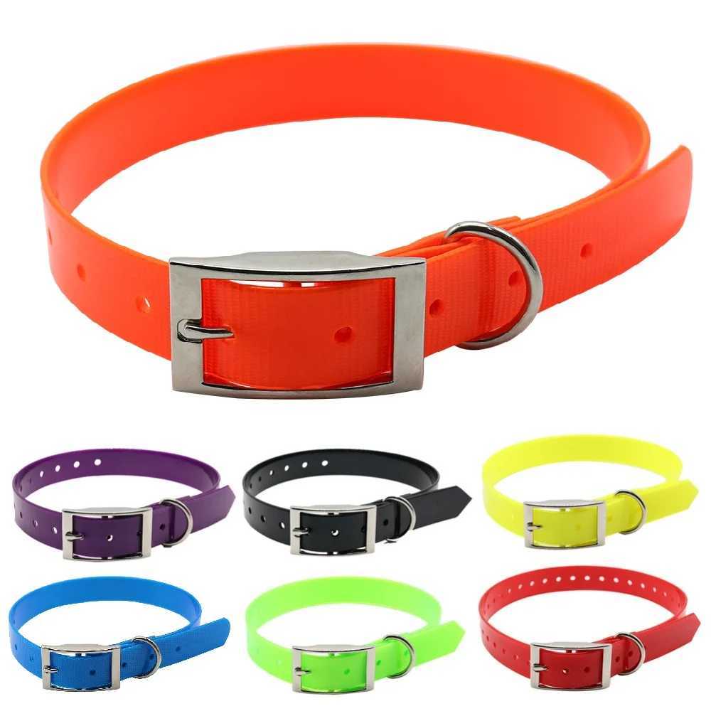 JanPet Fashion TPU Dog Pet Collars High quality waterproof deodorant Resistant dirt Easy clean collars 10 Colors Pet ProductsXJ250218