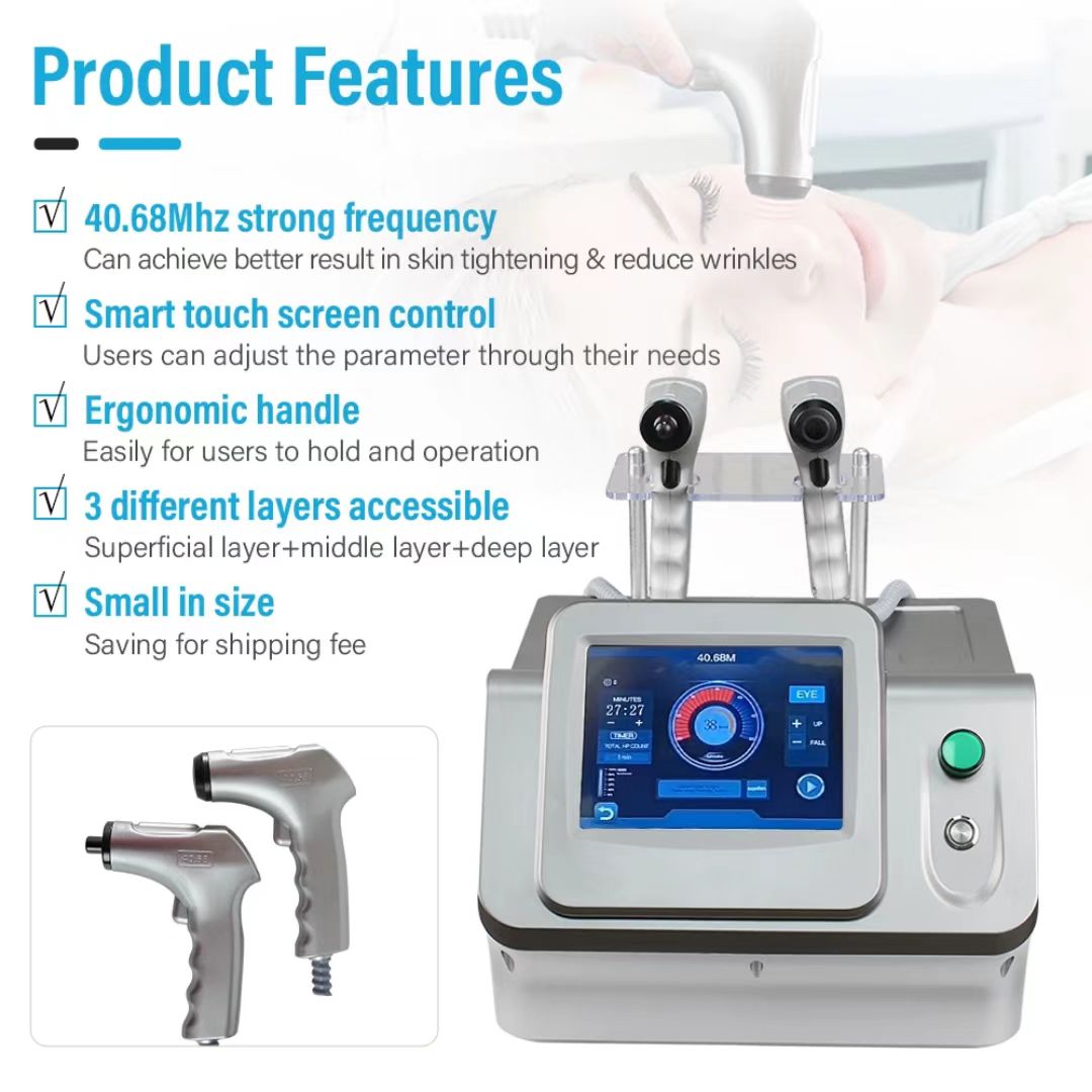 2 Handles 40.68mhz Rf Skin Rejuvenation Lift Machine Bipolar Radio Frequency Fat Removal and Rf Skin Tightening Machine