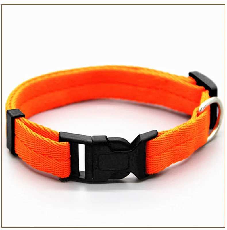 Pets Nylon Adjustable Dog collars for Small Medium Large Necklace Puppy Accessories Pug Bulldog golden retriever things for dogs W250219