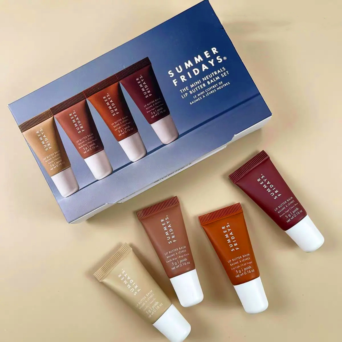 New arrive Summer Friday 3pcs set cherry/Sweet Mint /Pink Sugar full size Moisturizing Care Lip Balm Smoothing Lasting Nourishment