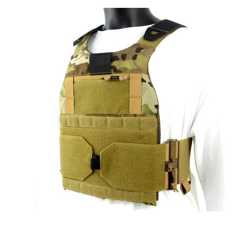 Tactical FCSK2.0 Vest Airsoft Combat Plate Carrier Vest Gear CS Game Quick Release Lightweight Elastic Cummerbund VestXJ250219