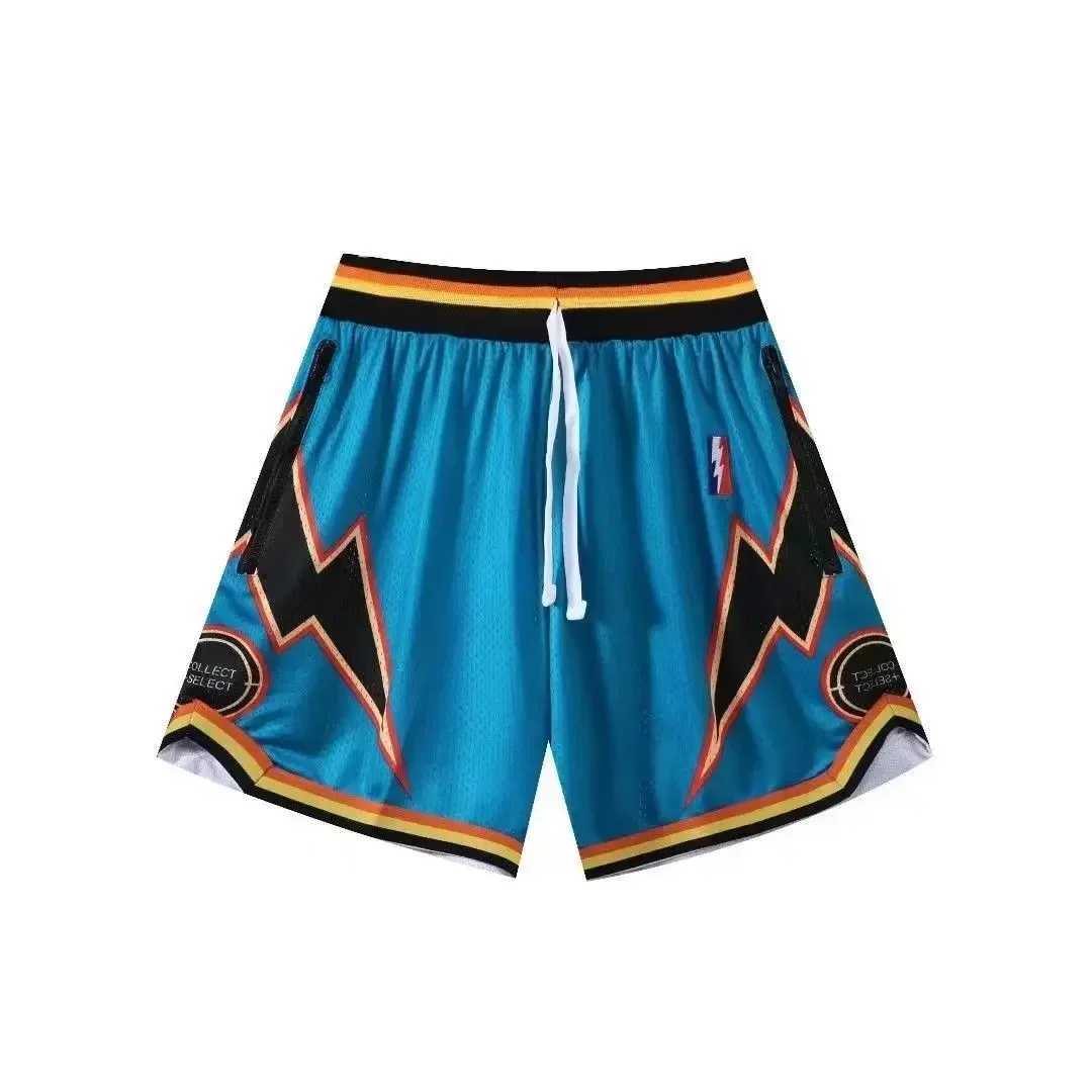 Men's Shorts American basketball shorts mens summer loose fast drying breathable sports four point pants but James Currys knee style is the same 