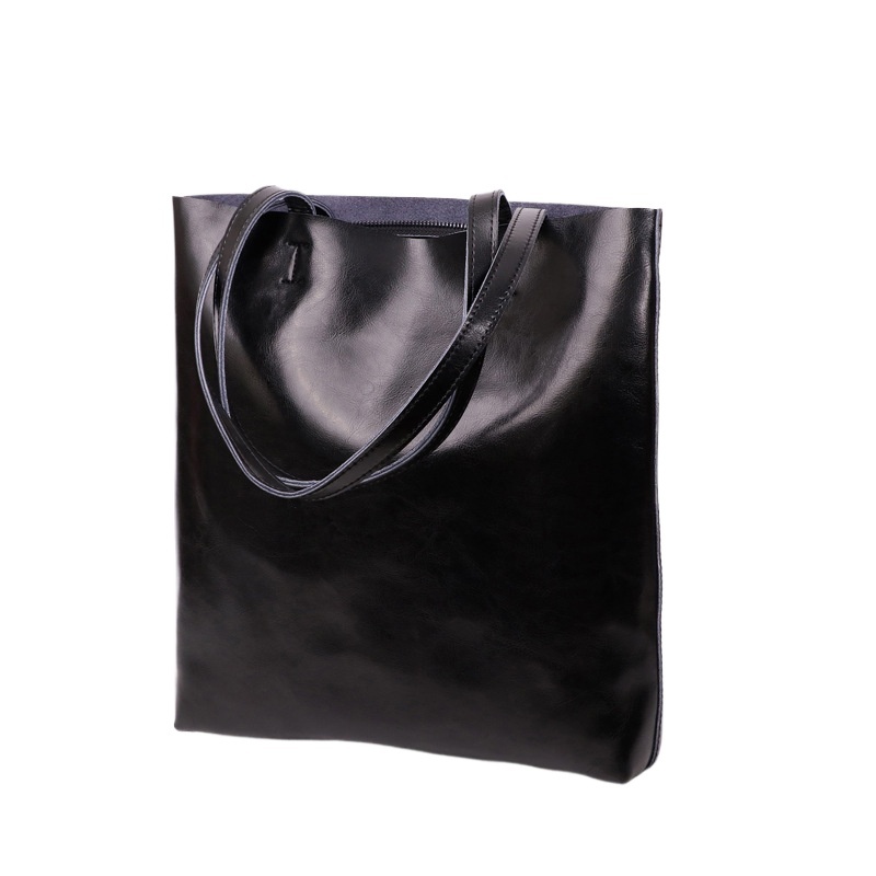 new style Office Hand Shoulder Bags For Tote Cow Ladies Genuine Leather Handbags Big Women Bag Large Vintage Female