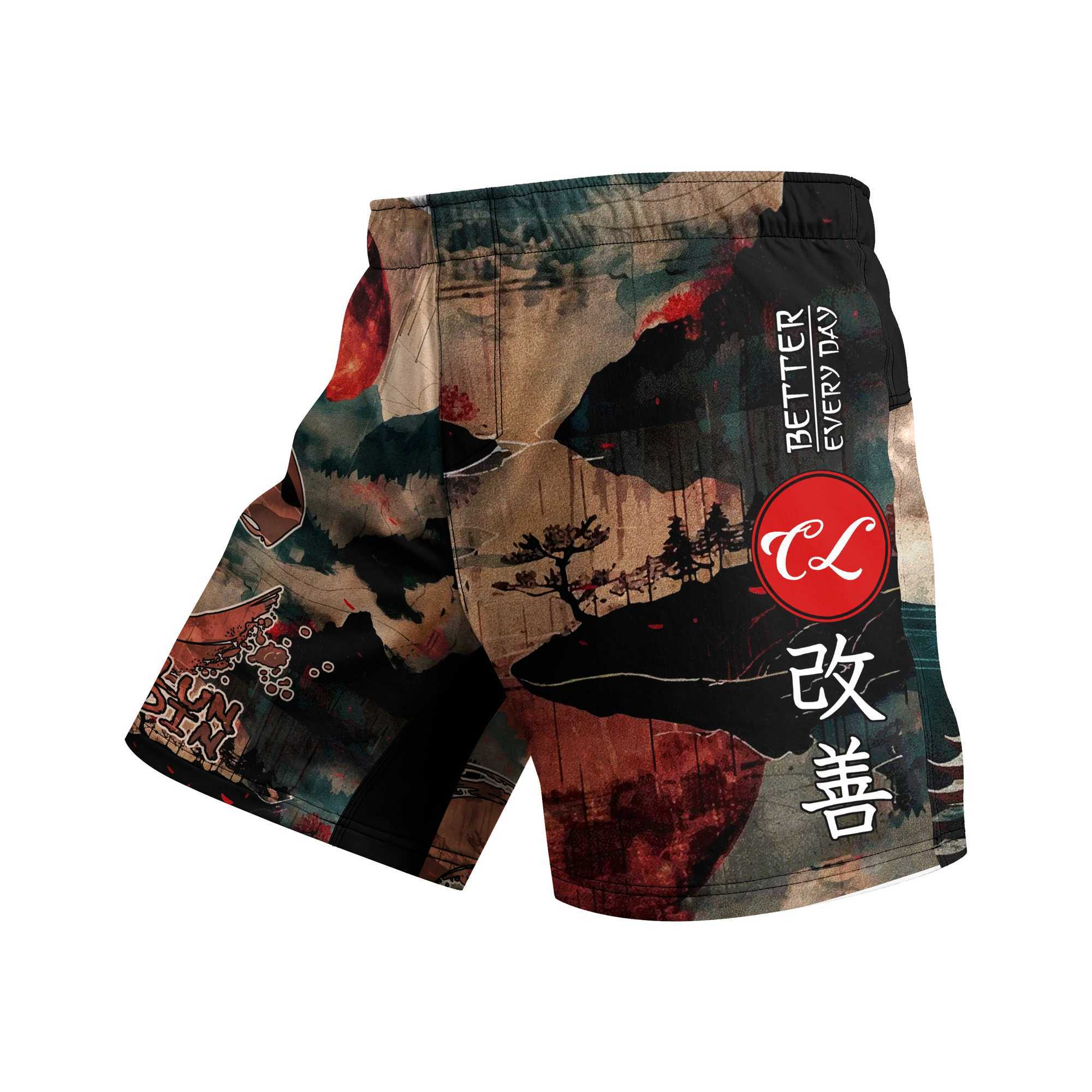 Men's Shorts Cody Lundin Street Trend Style Pants For Mens Gym MMA Brazilian jiu jitsu Fighting Fitness Shorts Running Basketball Sweat Pant z250