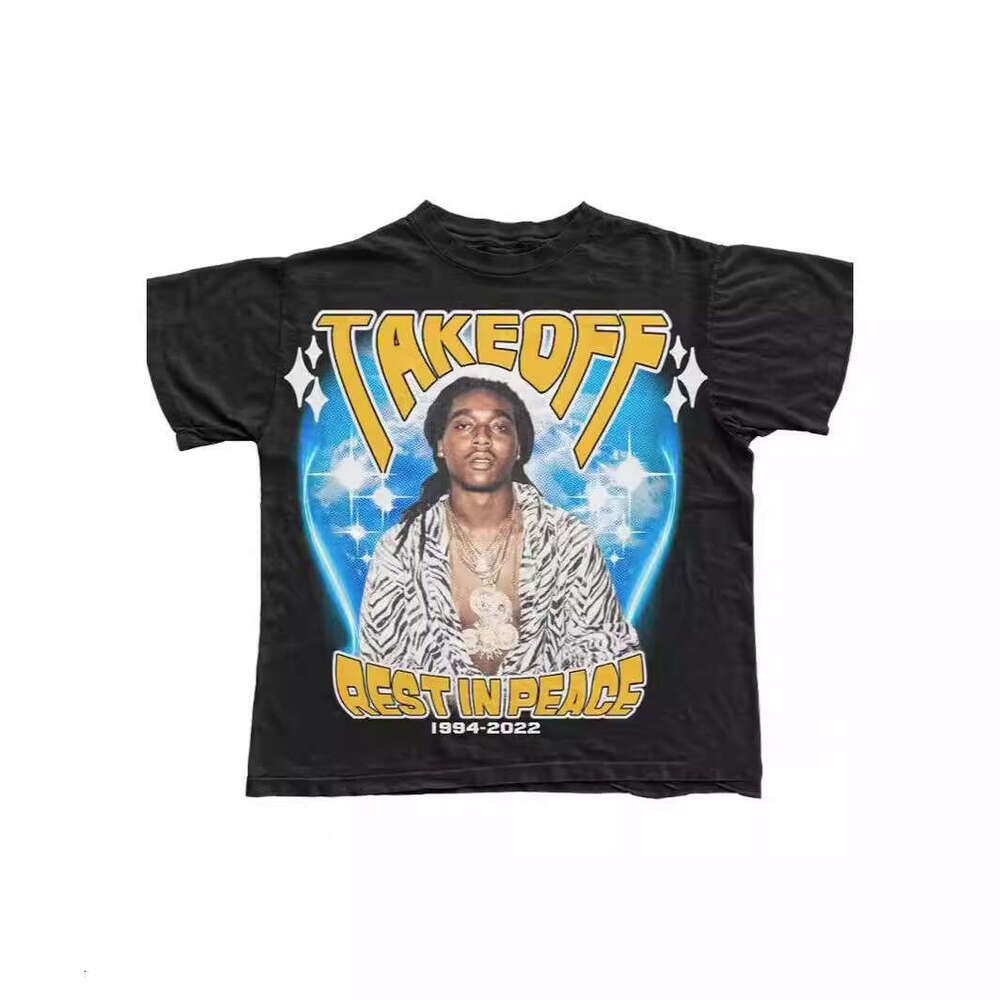 Summer personalized creative design printed American street Y2K Harajuku loose round neck pure cotton T-shirt for men and women