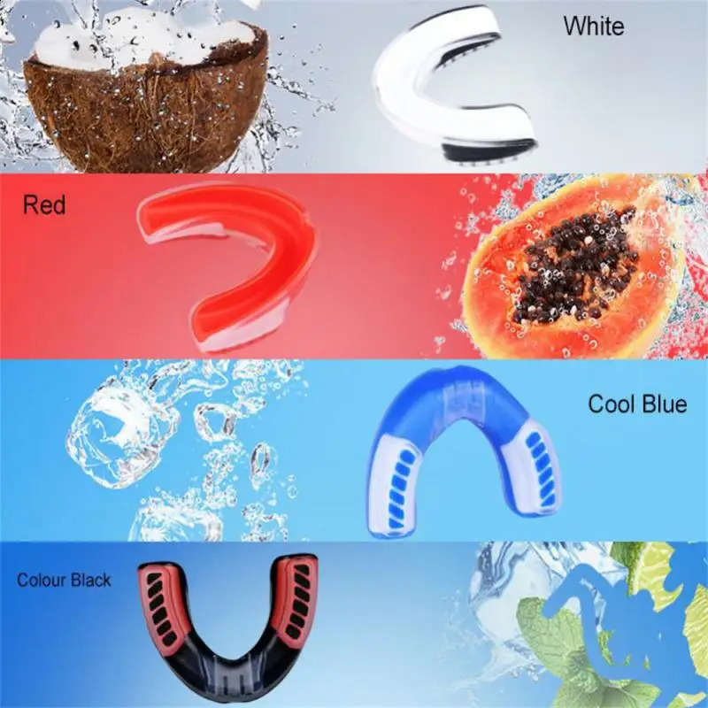 Sports Mouth Guard For Basketball Rugby Boxing Karate Appliance Teeth Protector Adult Children Mouthguard Tooth Brace Protection 250218