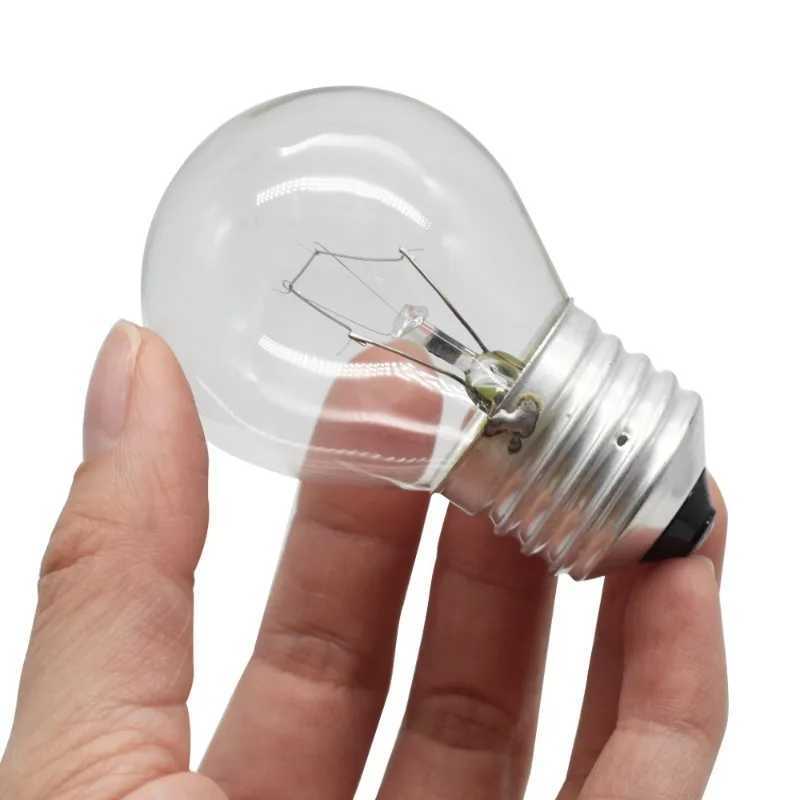 6 PACK G45 Golf Ball Mini Globes Round Light Bulbs 40 Watt E27 Small Appliance Replacement Incandescent for Oven Microwave Z250219