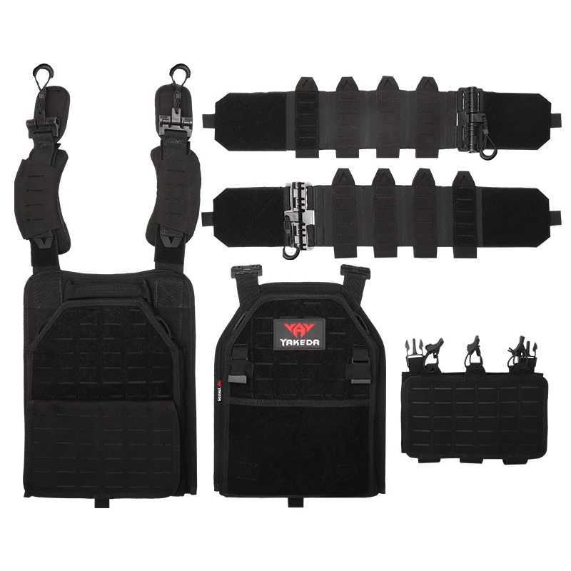Yakeda Tactical Equipment Fast Release Outdoor Training Chalecos Molle Camo Body Protection Plate Carrier Tactical VestXJ250219