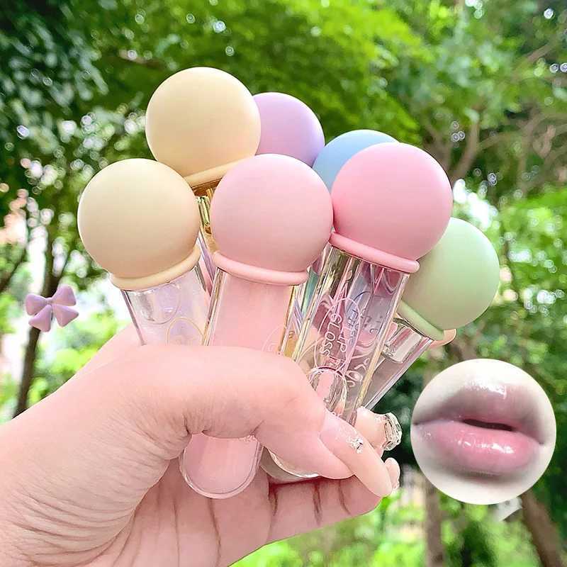 Gogo Bear Pudding Jelly Lip Oil Moisturizes and hydrates fine shine autumn and winter anti-dry cracked lipsW250219