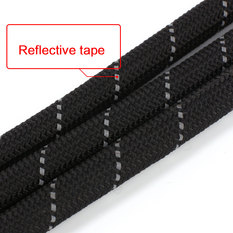 Dog Leash, 1.5m Heavy Duty Dog Leash, Durable Premium Quality Strong Rope Slip Leash with Comfortable Padded Handle and Highly Reflective Threads