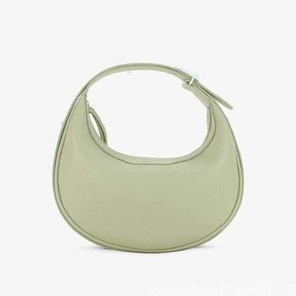 Amazing Song Half-Moon Medium Size Spring Summer New Cow Leather Single Shoulder Underarm Crossbody Moon Horse Tooth Bag