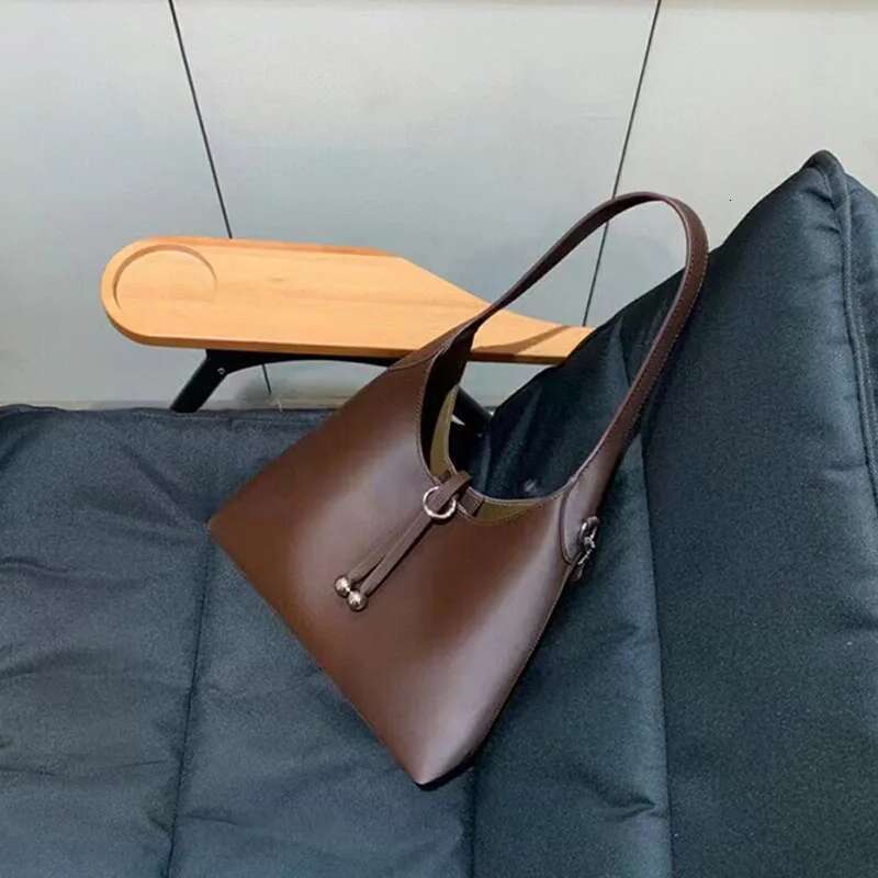 Handbags, Leather Fashion Bucket - Retro Commuter Underarm Shoulder Bag For Women