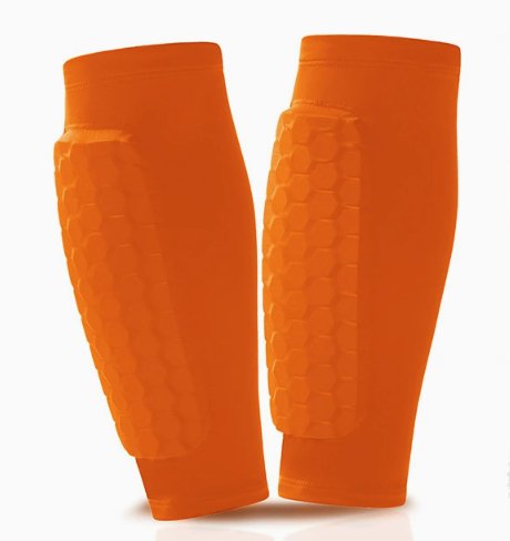 Honeycomb Running Buffer Set Sports Basketball Pads Sport Slim Shin Guard Pads Leg Calf Protective Gear Sleeves