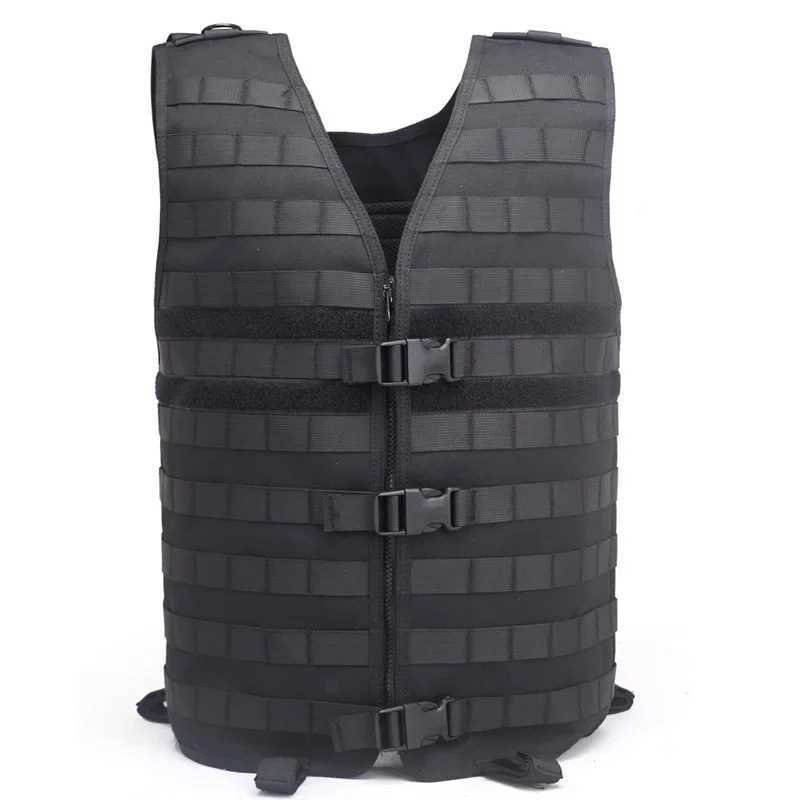 Tactical Molle Vest Assault Plate Carrier Outdoor Lightweight Mesh Vest Breathable Waistcoat Hunting AccessorieXJ250219