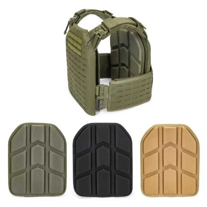 Removable Molded Tactical Vest Pad for Paintball Game Vest Tactical Plate Carrier Vest Cushion 26x33cmXJ250219