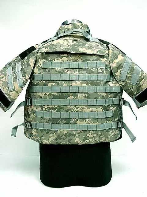 OTV Tactical Vest Camouflage Hiking Body Armor with Pouch/Pad ACU Airsoft Hunting Molle Assault Plate Carrier CS ClothingXJ250219