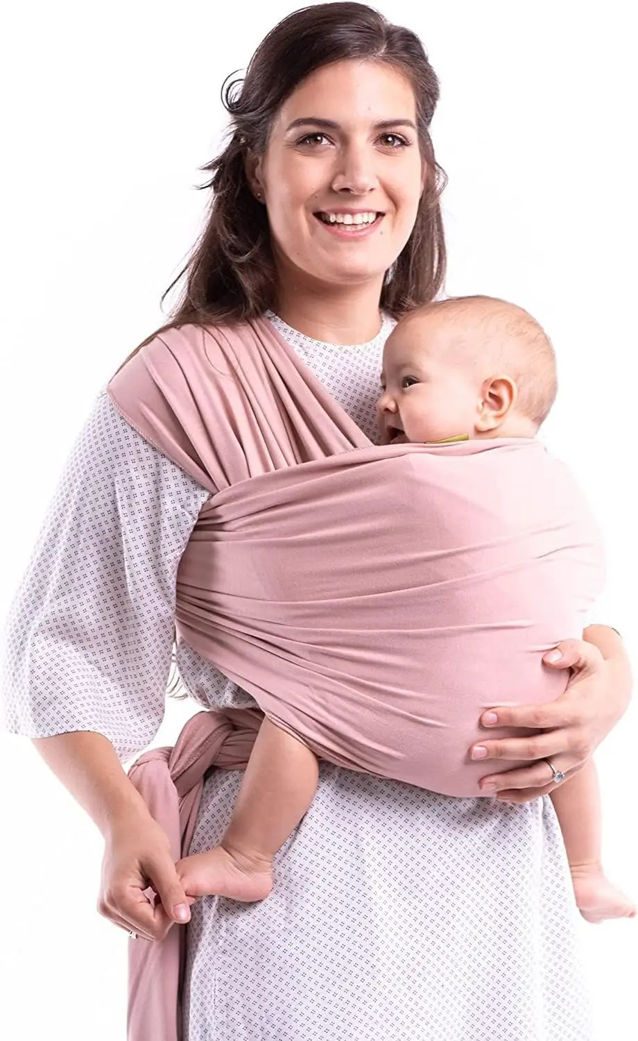 Cotton Baby Wrap born to Toddler Stretchy Cotton Travel Baby Wrap Baby Sling 0-36 Months 250219