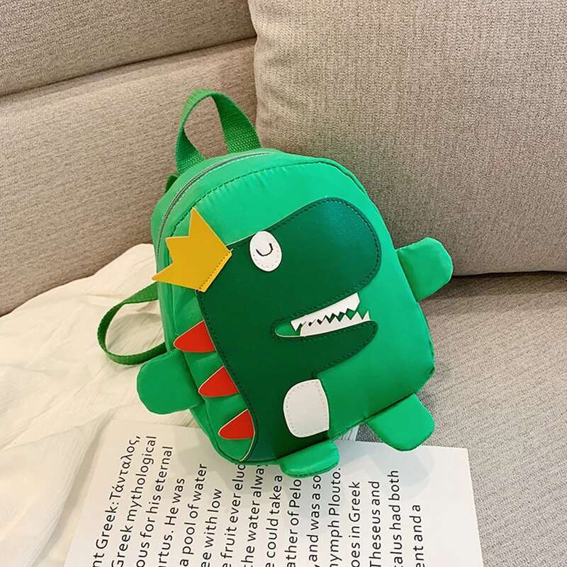 Ddmyshoesvip New Dinosaur School Korean Style Animal Cartoon Color Children S Bag Multifunctional Baby Backpack