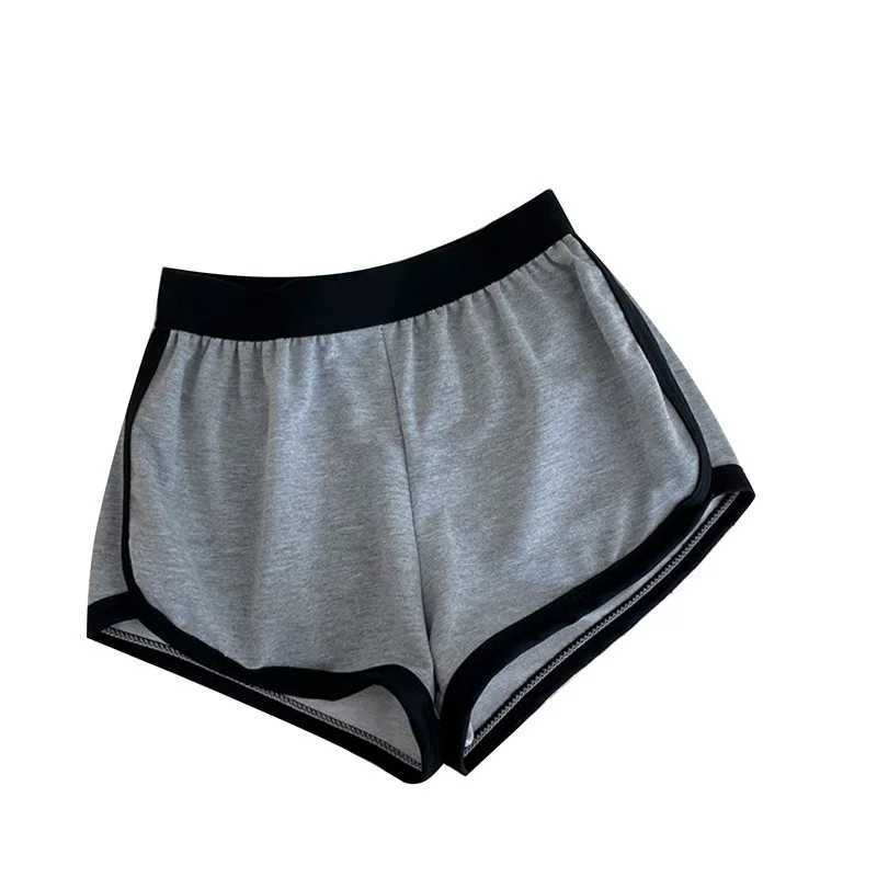 Women Sports Running Shorts Solid Simple Casual Slimming Loose Shorts Striped Short For Ladies Harajuku Summer Fashion Clothing W250219
