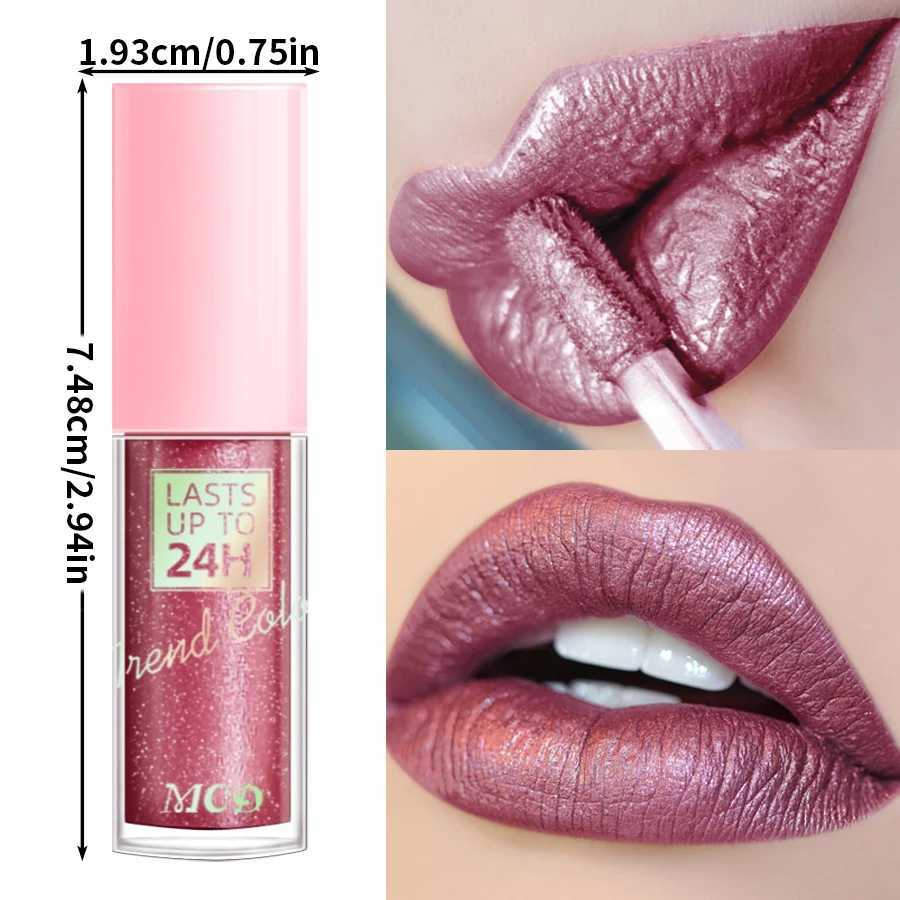 Lip Gloss Long Lasting Glitter Lip Glaze Shimmer Shiny Liquid Lipstick Waterproof Makeup for Woman Lip Tint Diamond l SexyW250219