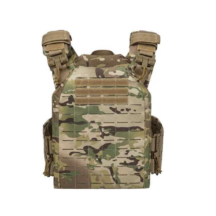 EMERSONGEARS FS Style Strand Hogg Quick Release Cut Plate Carrier Laser Cut Modular MOLLE High Speed Plate Carrier Vest 1000DXJ250219