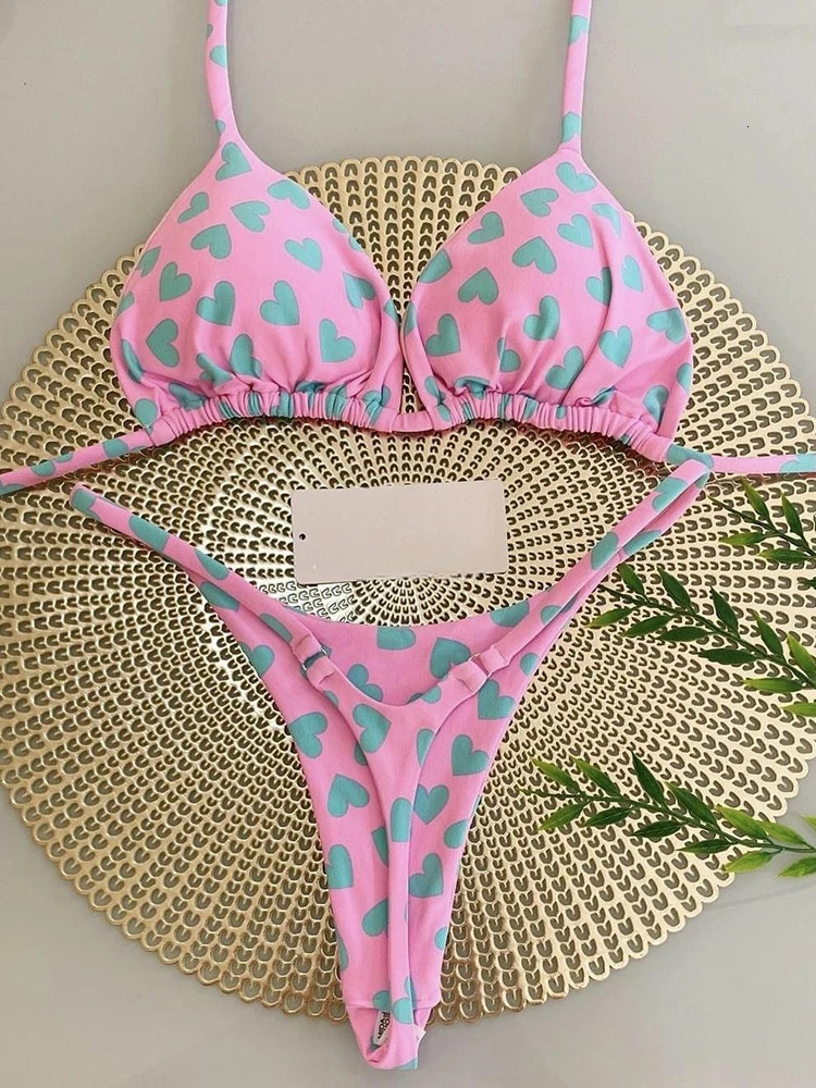 RUOTONGSEPT Swimwear Women Leopard Print Brazilian Bikini Set Sexy Thong Swimsuit Two Pieces Bathing Suit 2023 Beach Wear 250219