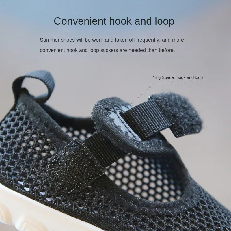Childrens Breathable Mesh Sneakers for Boys and Girls Toddler Soft-soled Sneakers Comfortable Baby Mesh Shoes Casual Style 250219