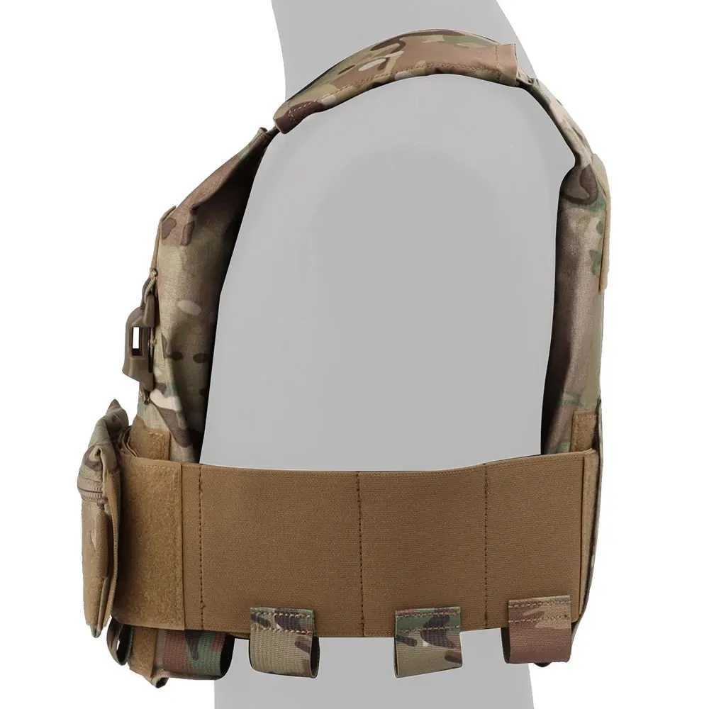 Tactical AC-1 Lightweight Vest Military Triple Elastic Magazine Mag Pouch Candy Storage Bag Hunting Vest Plate Carrier SetXJ250219