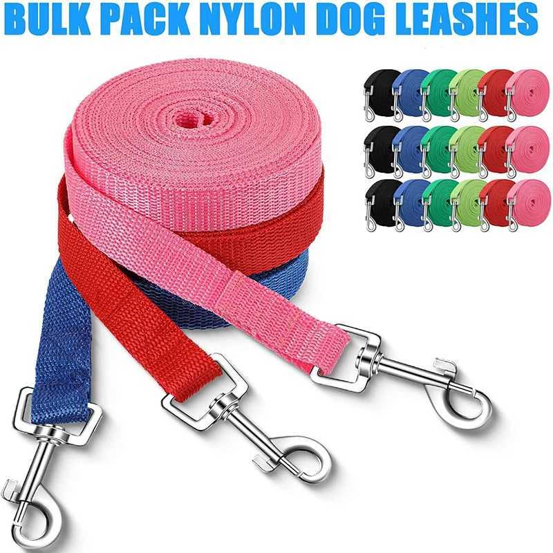 Nylon Dog Training Leashes Walking Pet Leash Long Lanyard Traction Rope for Small Large Dogs Lead ItemXJ250218