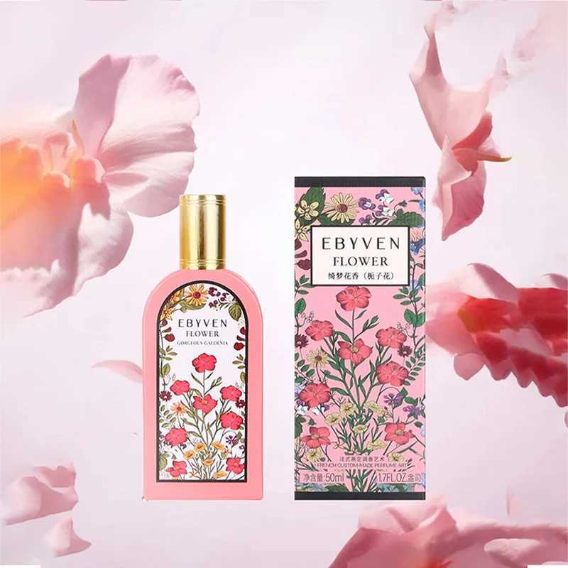 Body perfume Durable perfume natural Flower perfume gardenia magnolia jasmine eau de toilette 50ml for women M250418