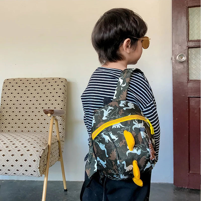 Cute Dinosaur Baby Safety Harness Backpack Toddler Anti-lost Bag Children comfortable Schoolbag toddler anti lost wrist link 250219