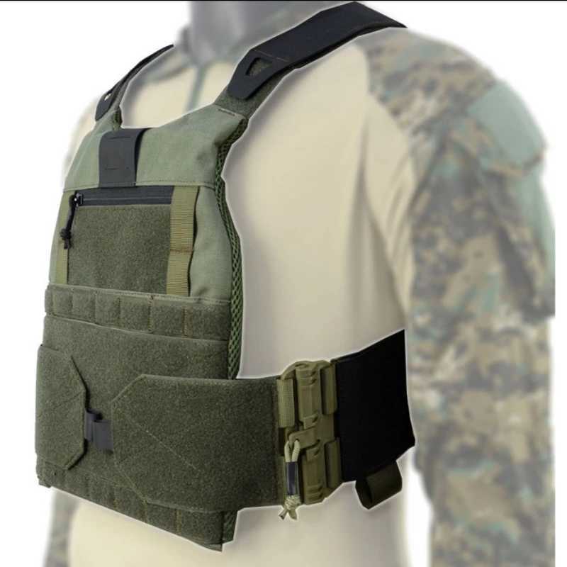2.0 Military Tactical Vest Molle Plate Carrier Body Armor Protective Vest Airsoft Equipment Field Training Tank Jacket AdjustXJ250219