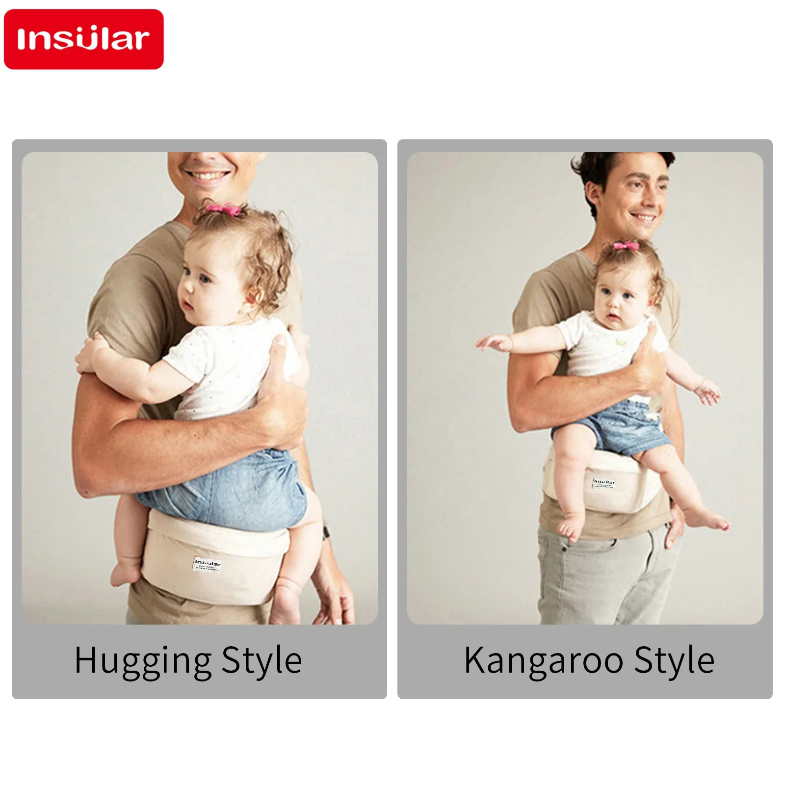 Baby Waist Stool Walkers Baby Sling Hold Waist Belt Backpack Hipseat Belt Kids Adjustable Infant Hip Seat 250219
