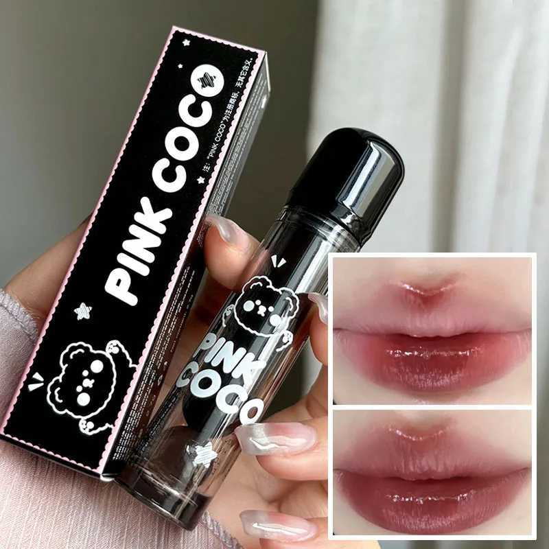 Juice Black Red Lip Gloss Mirror Glass Water Light Clear Lip Glaze Waterproof Non Stick Cup Liquid Lipstick Nude Lip Tint MakeupW250219