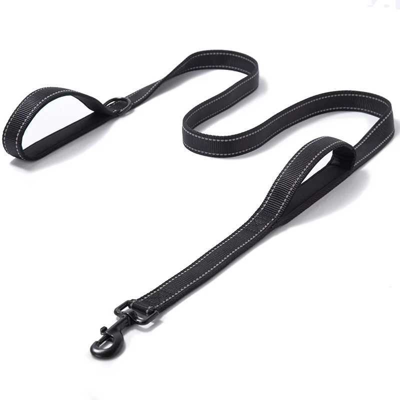 Dog 5M Nylon Leashes for Large Dog Walking Reflective Waterproof Leash Dog Traction Rope Pet Chain Short Leashes for Dog LeashesXJ250218