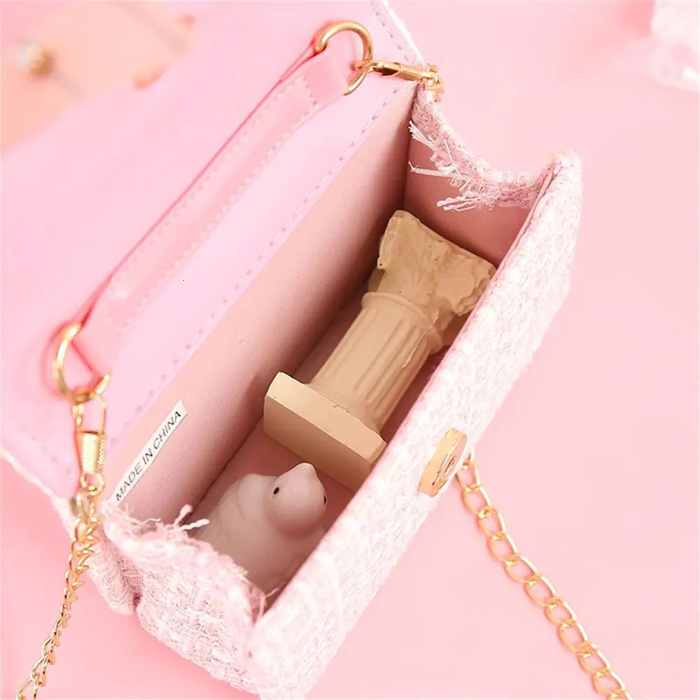 Fashion Mini Korean Handbags Kids Purses Bow-knot Crossbody Cute Pearl Hand Bags Tote Little Girl Small Party Coin Pouch 250219