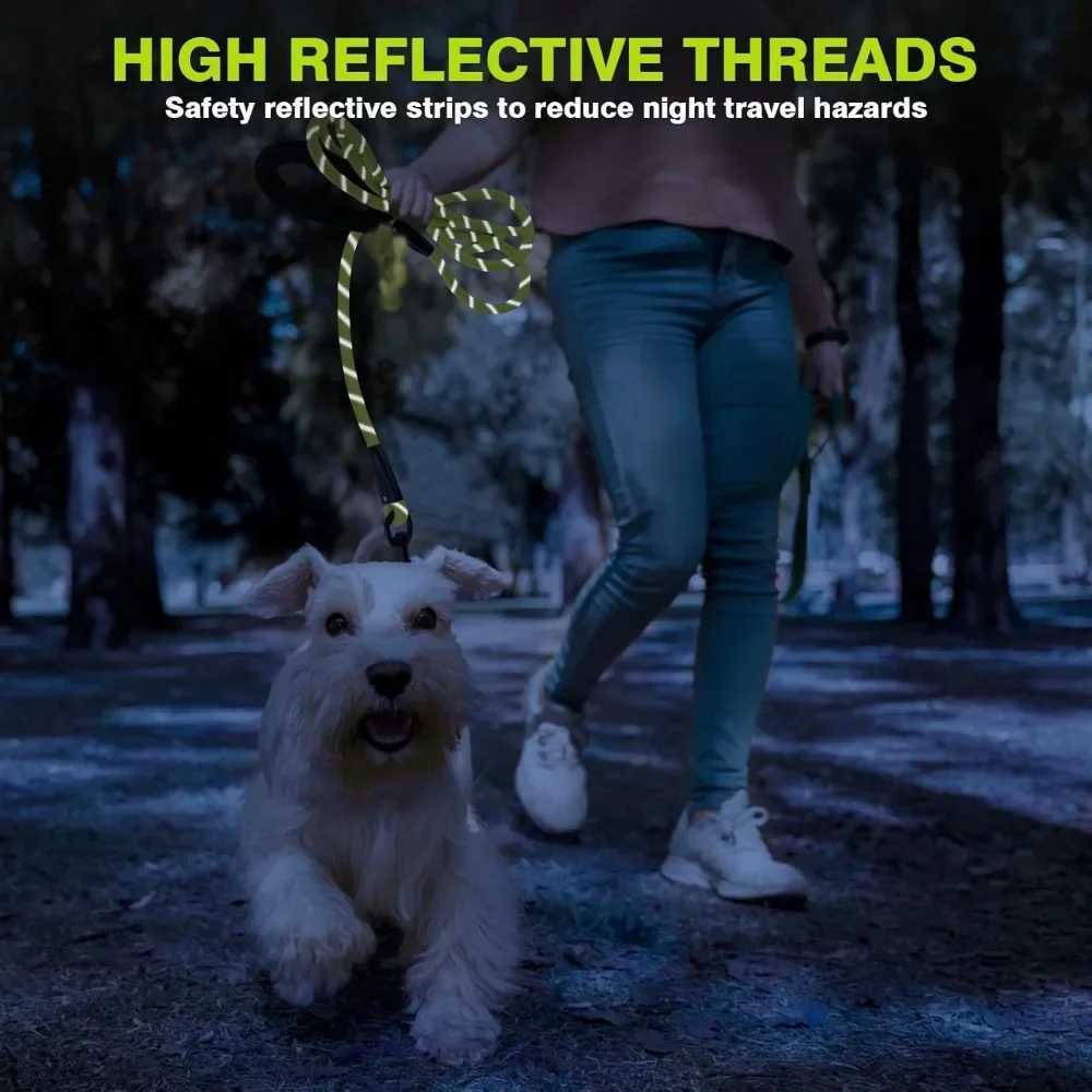 4.5M Strong Dog Leash Pet Leashes Reflective Leash For Big Small Medium Dog Leash Drag Pull Tow Golden RetrieverXJ250218