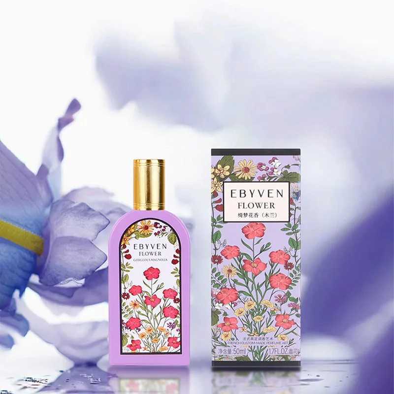 Body perfume Durable perfume natural Flower perfume gardenia magnolia jasmine eau de toilette 50ml for women M250418