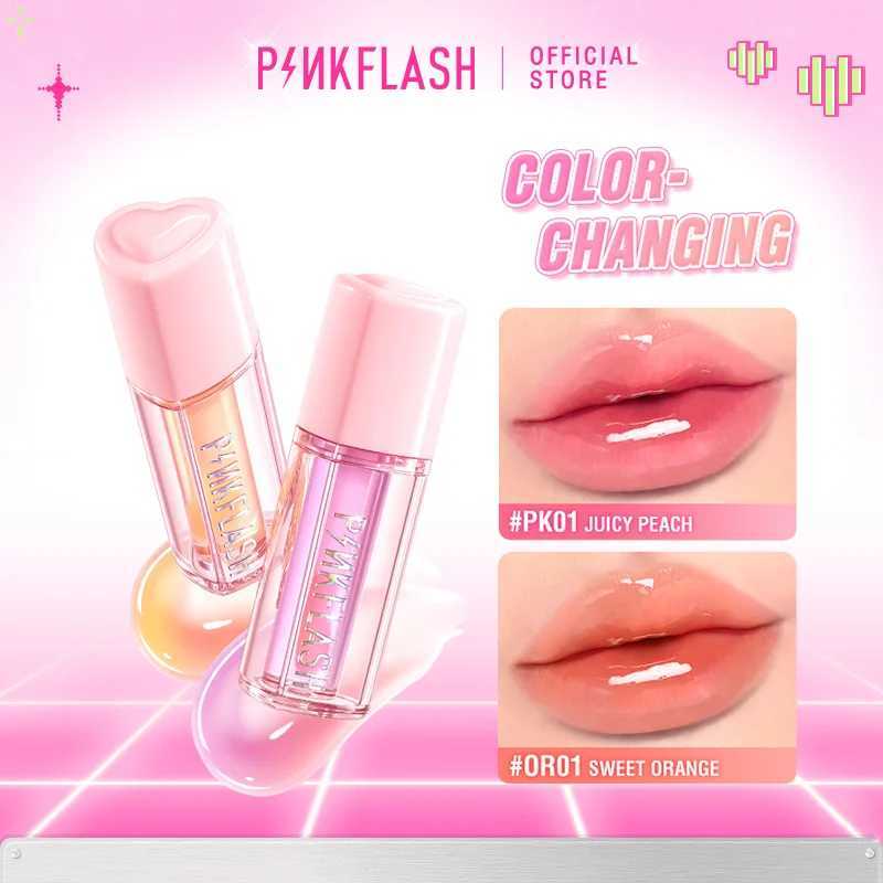 PINKFLASH Moisturizing Lip Oil Non-sticky Hydrating Lip Glosses Lightweight Lip Plumpers Lip Tints Lip Care Makeup CosmeticsW250219