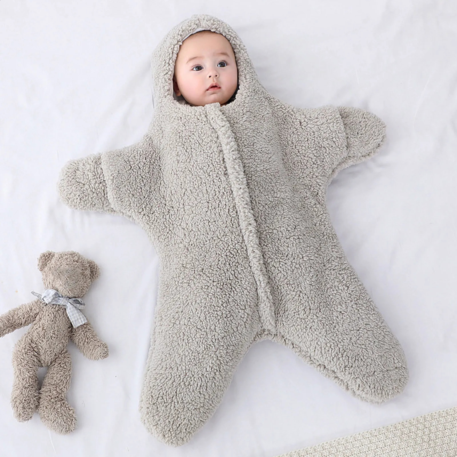 born Infant Boys Girls Solid Star Shape Sleeping Crib Blanket for Boys Table And Chairs for Kids 510 under 50 Work Blanket 250218