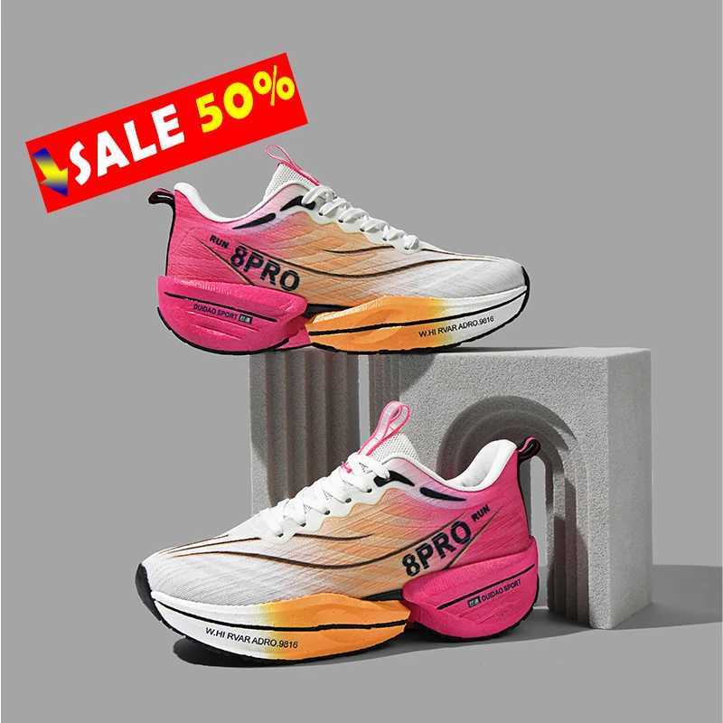 NEW 2025 Marathon Air Cushion Men Sports Running Shoes Breathable Lightweight Womens Comfortable Athletic Nonskid SneakersC250304
