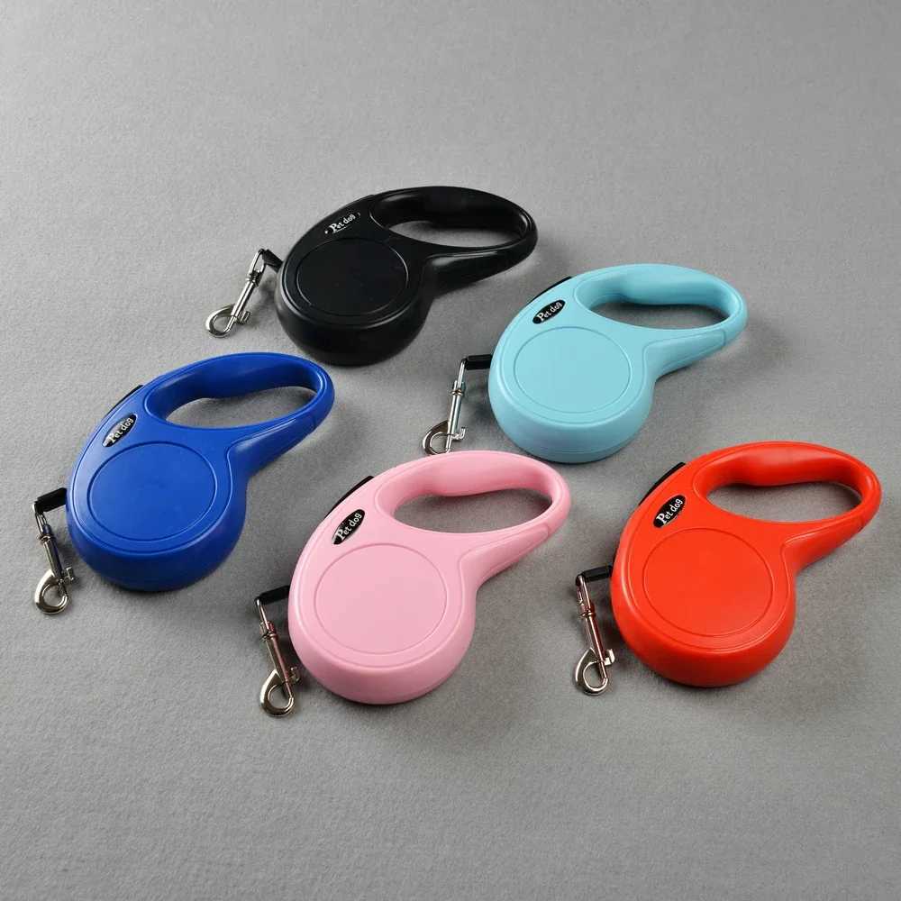 3m 5m Automatic Retractable Pet Leash For Small Medium Dogs Durable Nylon Cat Lead Extend Puppy Walking Running Traction RopeXJ250218