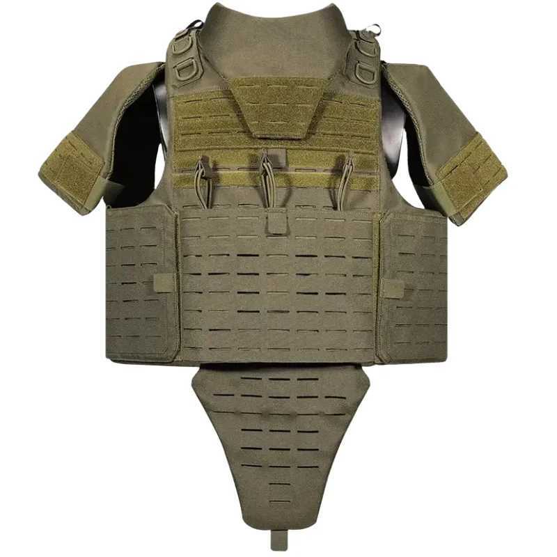 YAKEDA full protective plate carrier breathable wear vest training CS vest outdoor camping equipment molle Hunting vestXJ250219