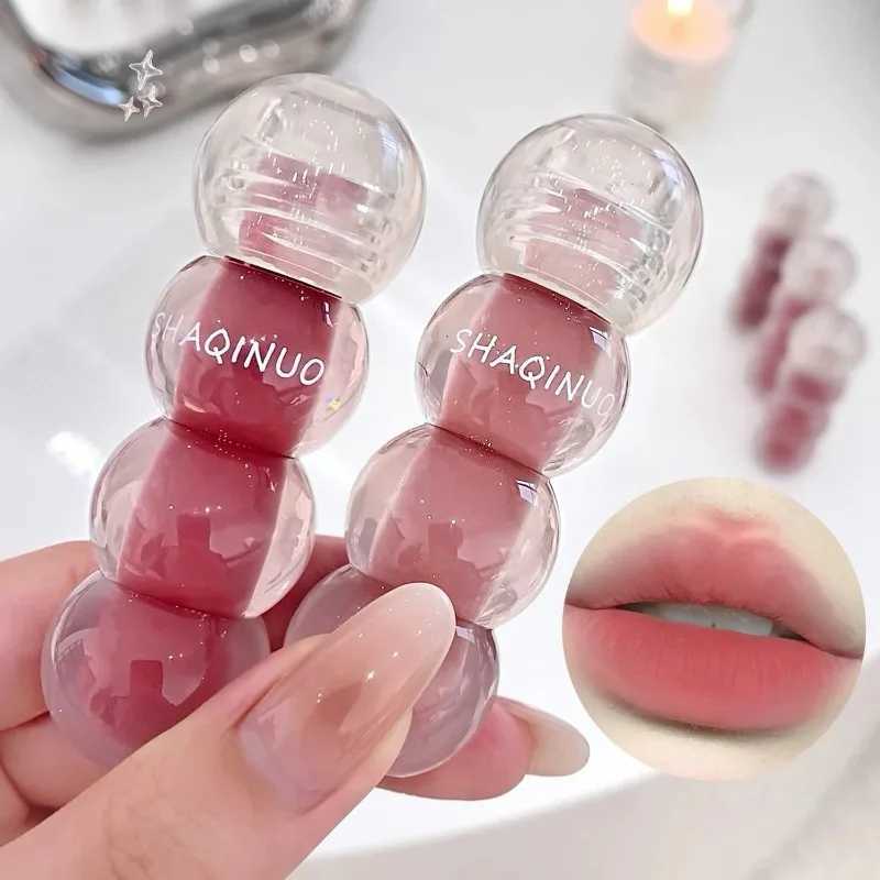 Matte Muse Lip Mud Lipstick Low Saturation Reddish Brown Lip Glaze Non-stick Cup Velvet Ice Candy Lip Tint Makeup Korea CosmeticW250219